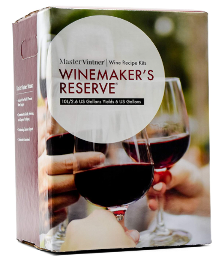 Master Vintner Winemakers Reserve Cabernet Sauvignon Recipe Kit